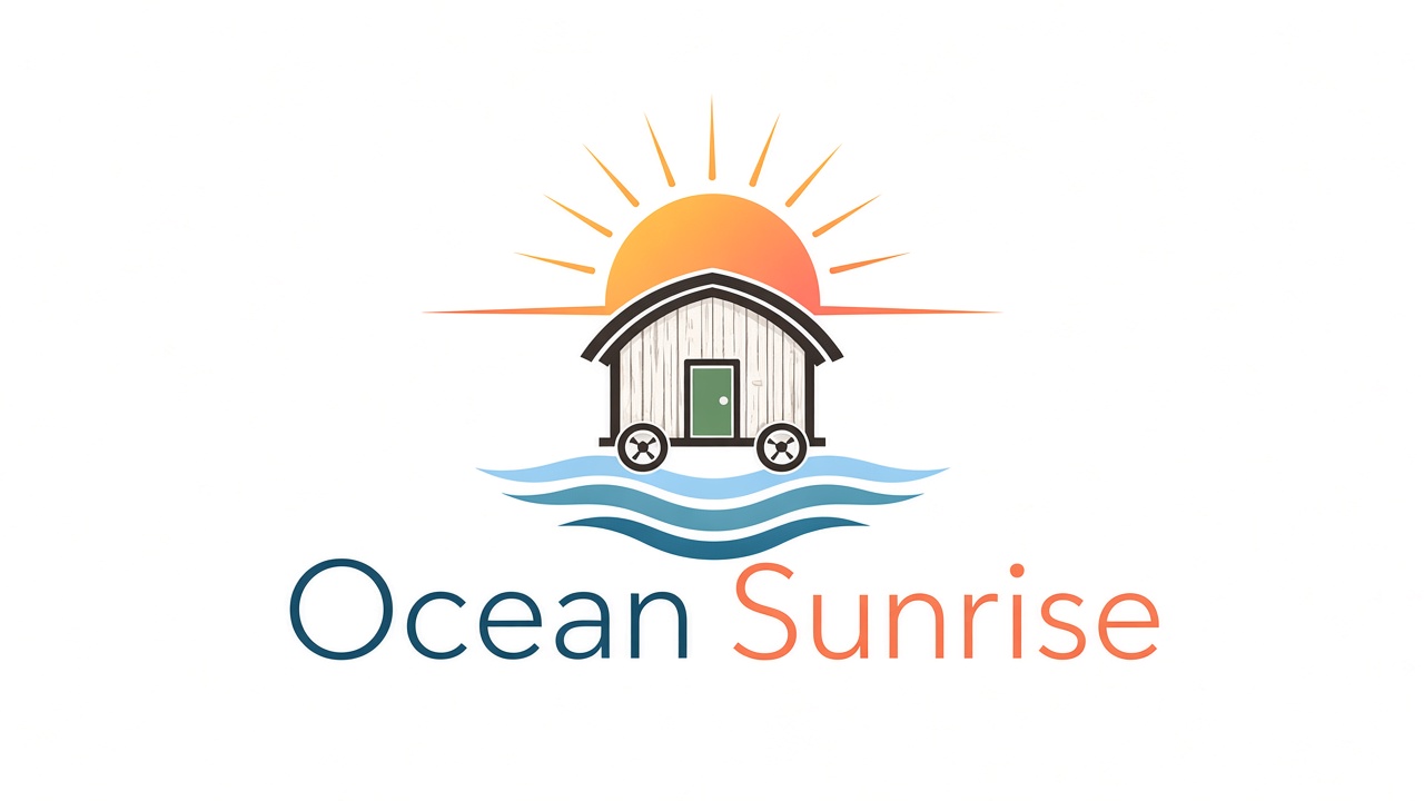 Ocean Sunrise Shepherds Hut logo